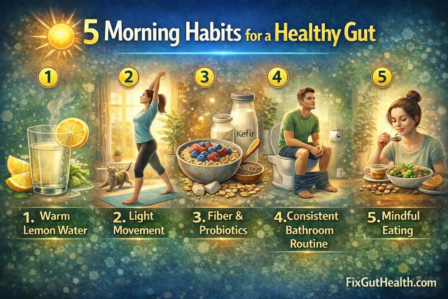 5 Morning Habits to Optimize Your Digestive Health