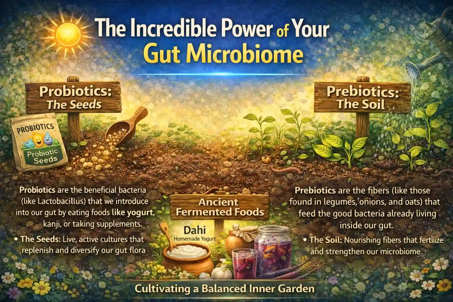 The Science of the Gut: Dahi, Kanji, and the Garden Analogy.