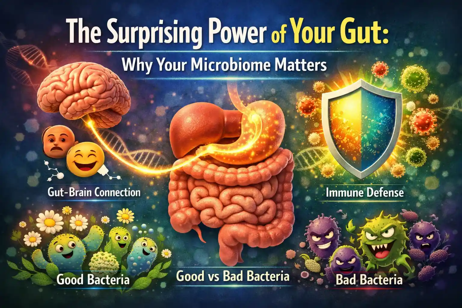 The Science of Gut Health Explained: Why It Controls Your Mood and Immunity