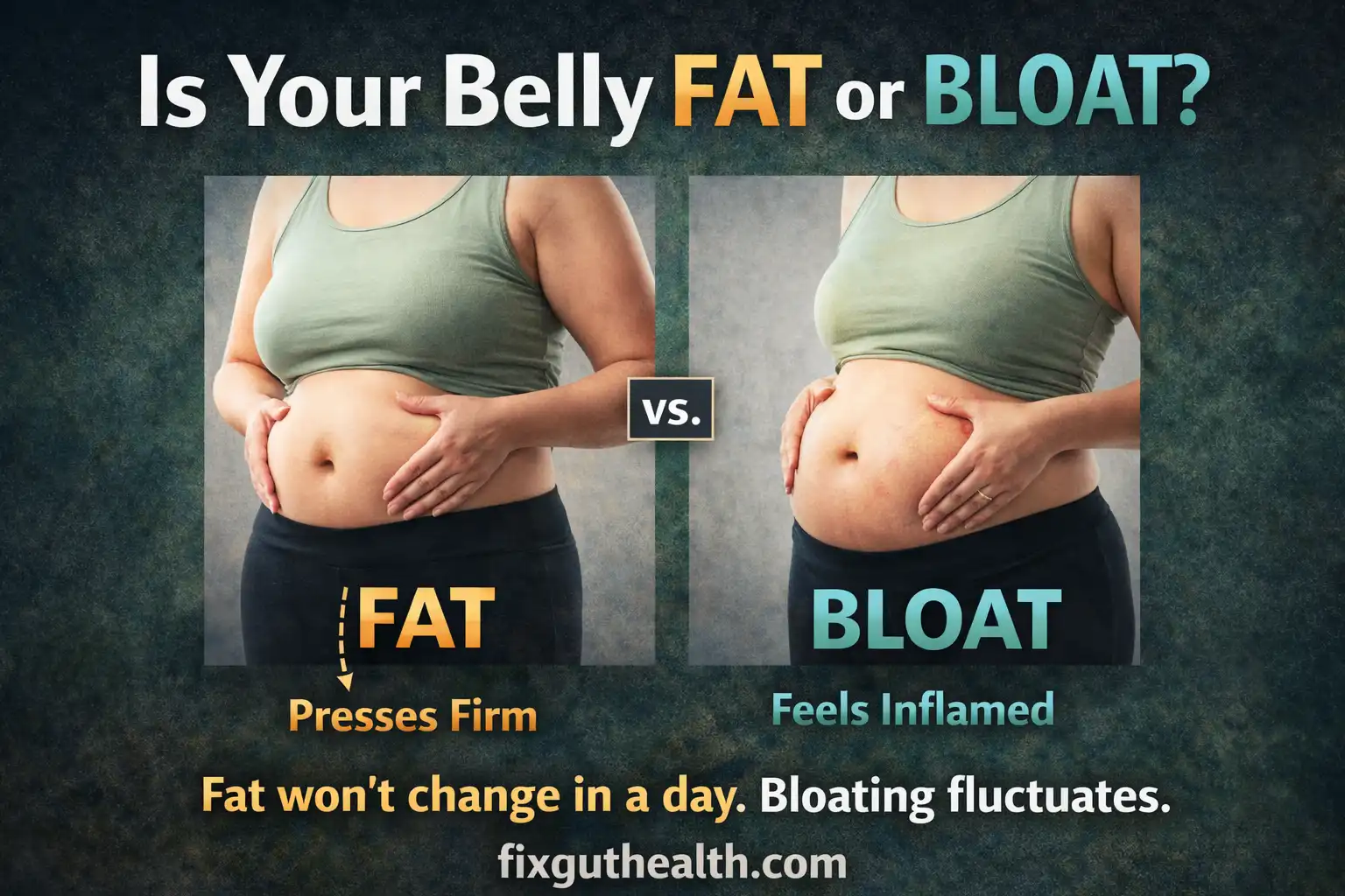 Bloating vs. Belly Fat: 5 Signs It’s Actually Gut Inflammation