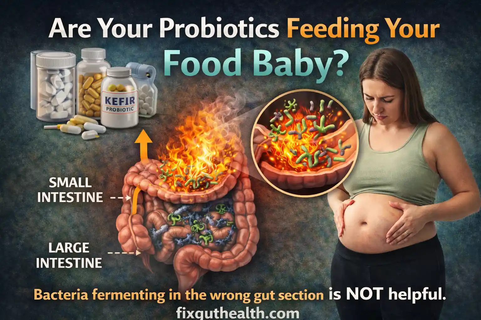 Bloated from Probiotics? Why Yogurt Might Be Making SIBO Worse